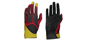 Guantes Acolchados Bermellón