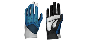 Guantes Acolchados Azules