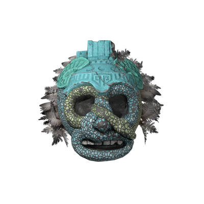 Mosaico de Muerte Maya
