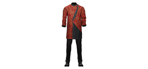 Wushu Rojo y Dorado