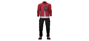 Ripstop Casual Bermellón