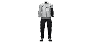Ripstop Casual Blanco