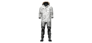 Parka con Camuflaje de Invierno